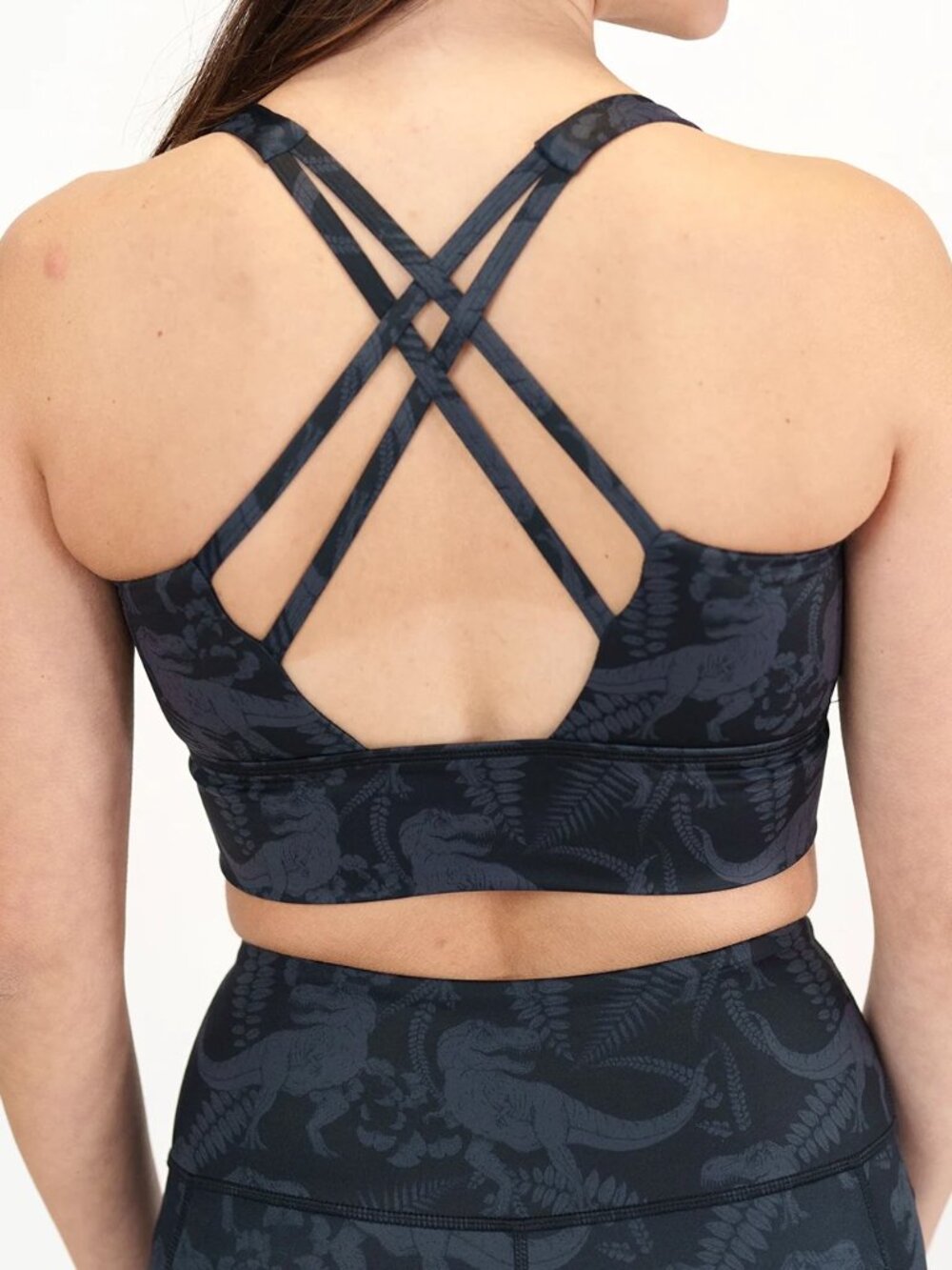 Constantly Varied Gear - Longline Sports Bra - T-Flex Dinosaur Camo - Medium NWT - Picture 2 of 5
